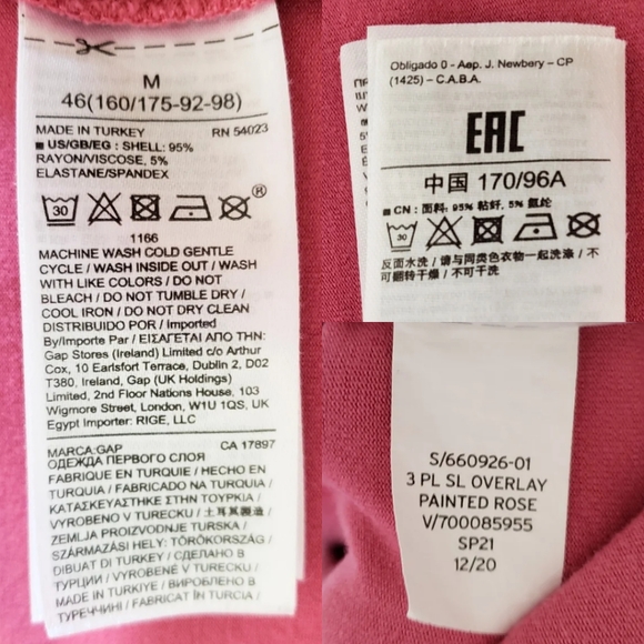 GAP Maternity | Overlay Nursing Dress | Medium - Picture 8 of 8